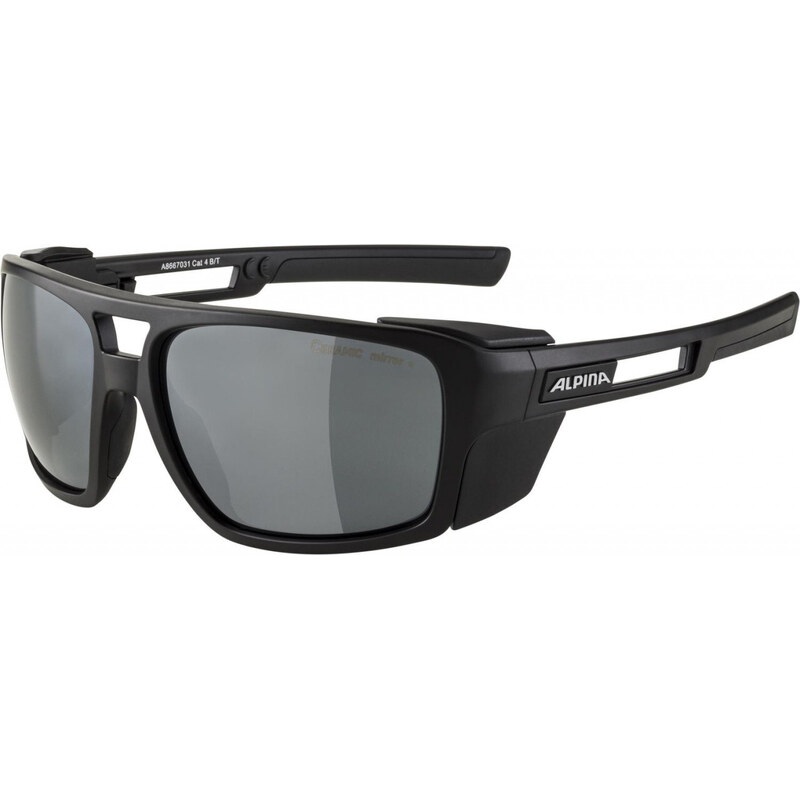 ALPINA Ľadovcové okuliare SKYWALSH CM+ čierne matné 56334335