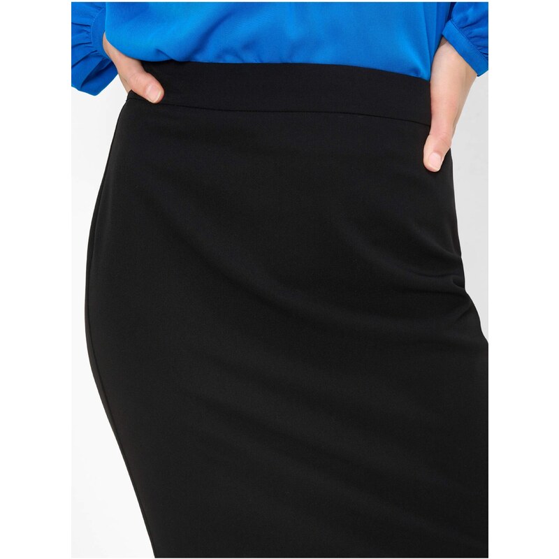 Čierna krátka puzdrová sukňa ORSAY - ženy