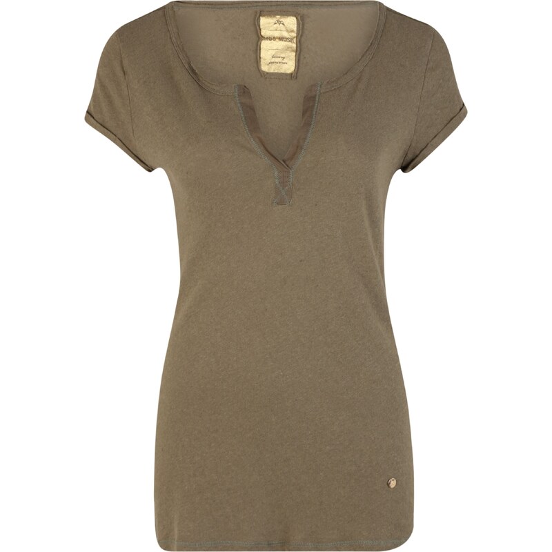 MOS MOSH Tričko kaki 36264546