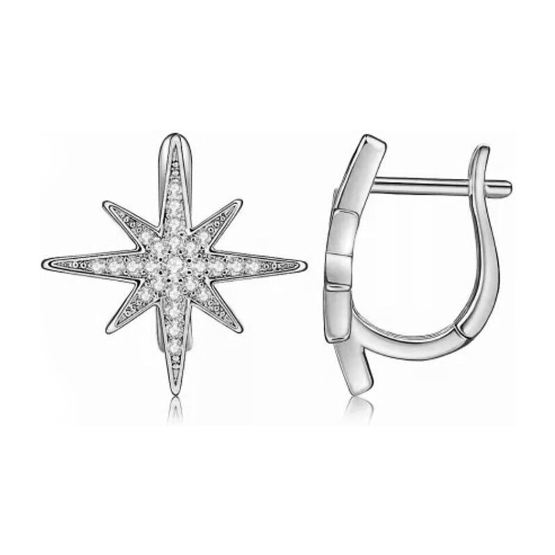 SWAROVSKI Elements Swarovski e. náušnice Falling Star, hviezdy see3722 48780883