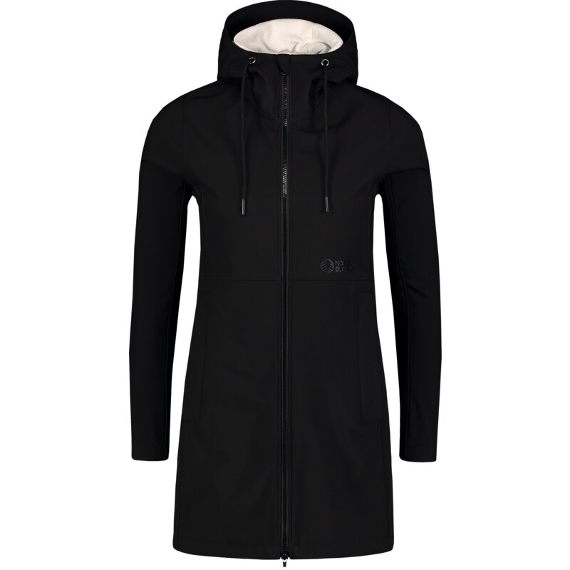 Nordblanc Čierny dámsky softshellový kabát AMBLE