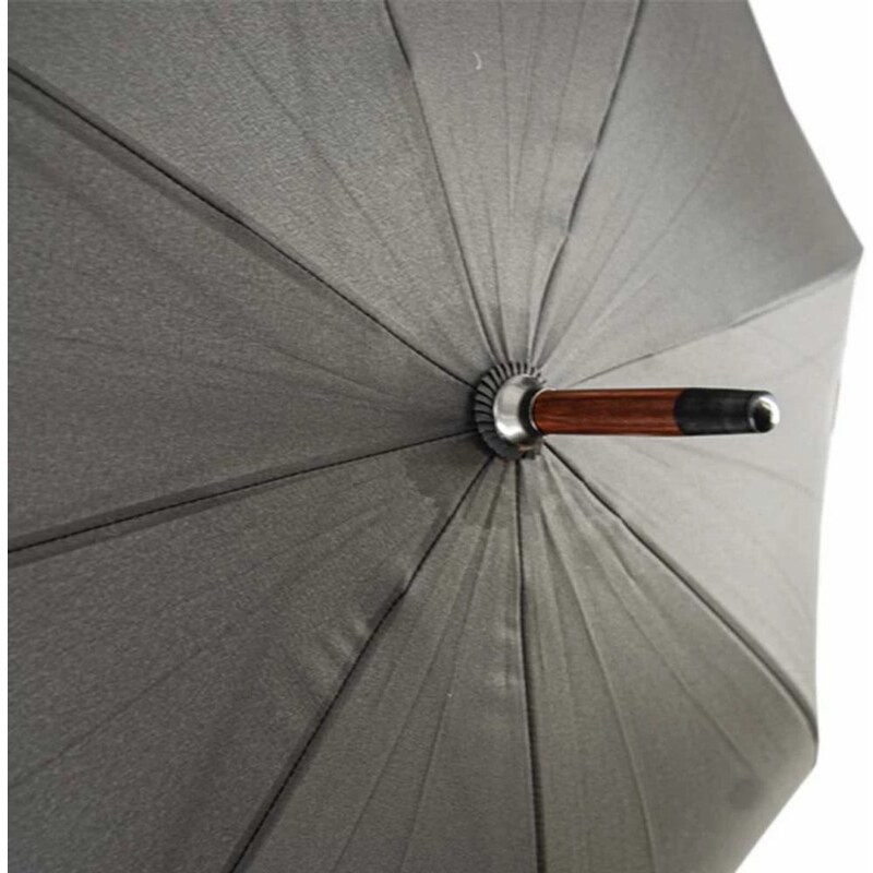 Elegantný čierny holový dáždnik Doppler Oslo AC