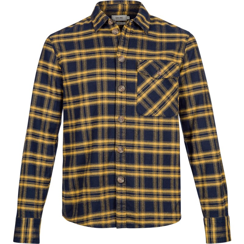Shiwi Košeľa Brad námornícka modrá / žltá 36264556