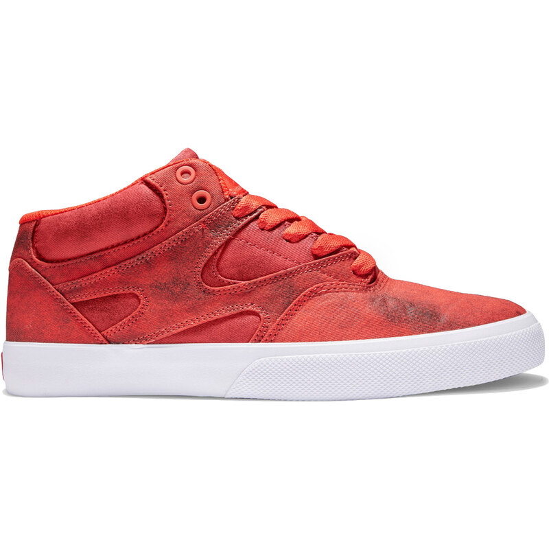 DC Shoes x Kalis Vulc Mid - Pánske - Tenisky DC Shoes - Červené - 66356578