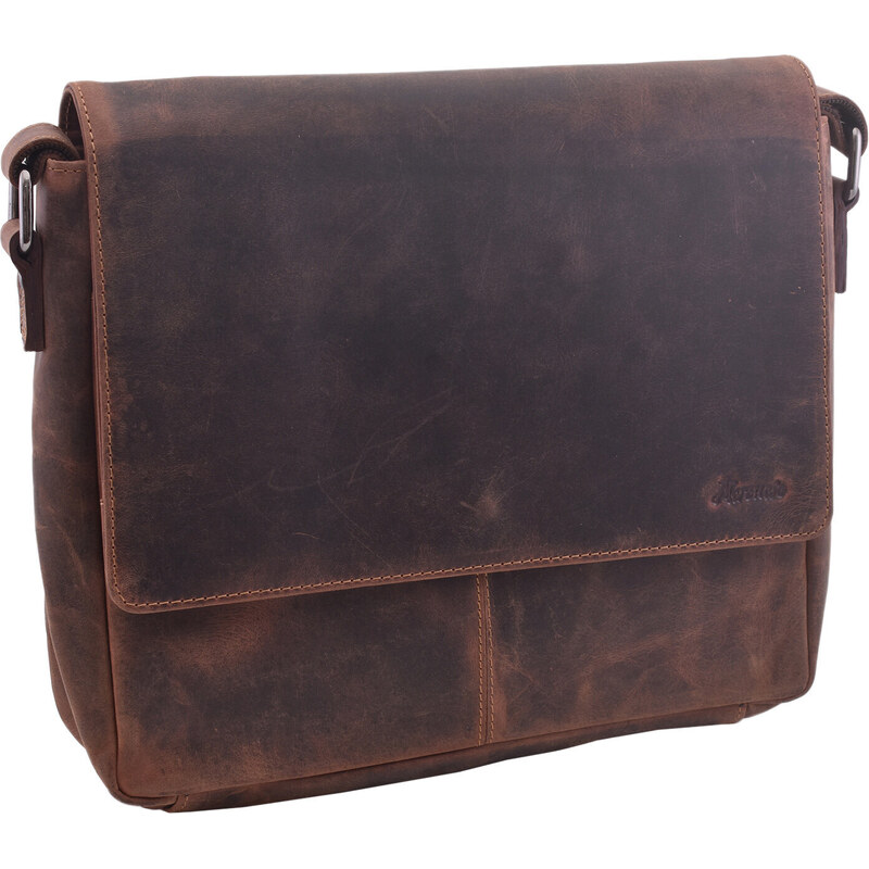 Iné Pánska taška cez plece tmavohnedá 36254367