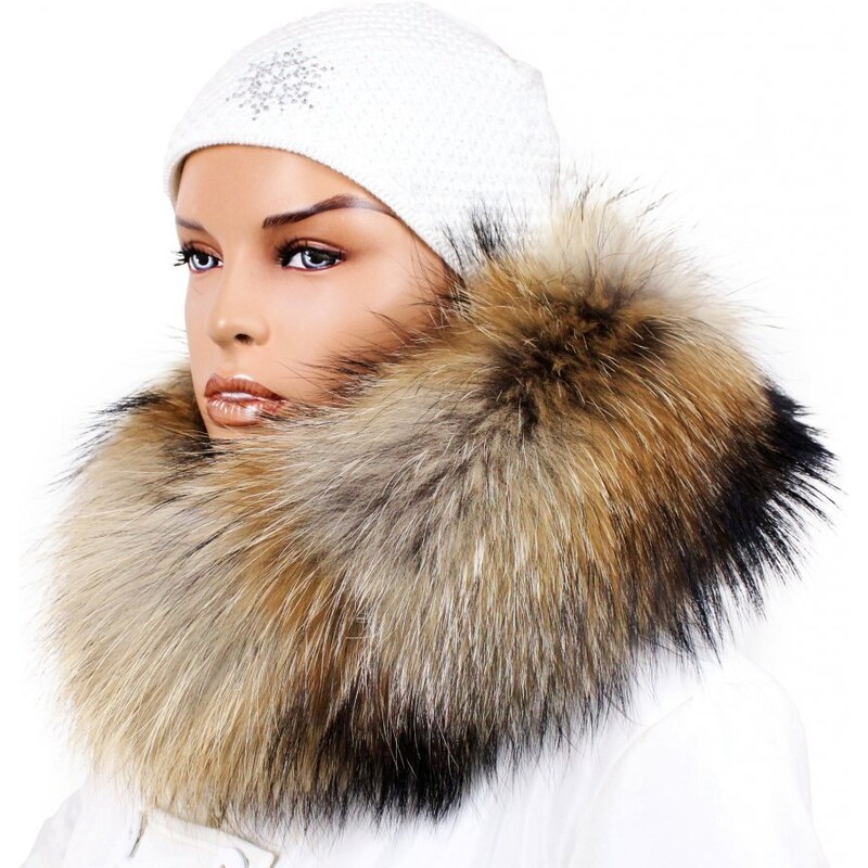 Sikora Kožušinový lem na kapucňu - golier medvedíkovec M 42/17 (70 cm) 36254752