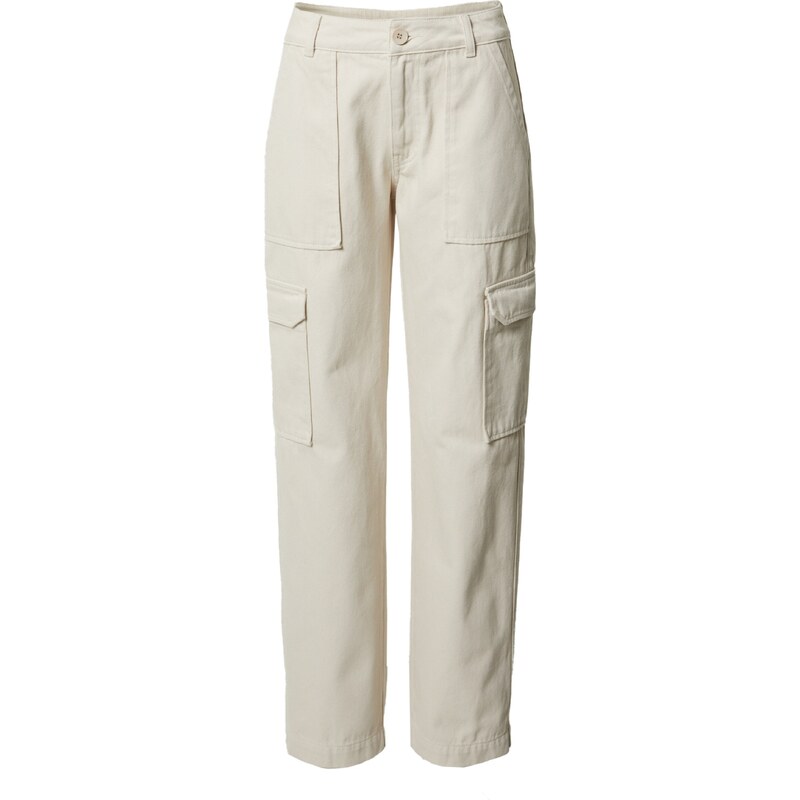 A LOT LESS Nohavice Frances krémová 36288160