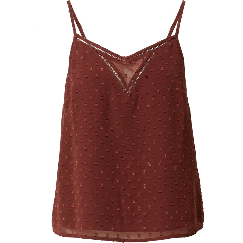 ABOUT YOU Top Daniela hrdzavo červená 54238851
