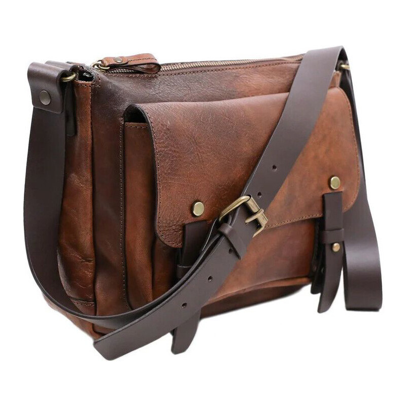 Glara Luxusná kožená crossbody 36266245