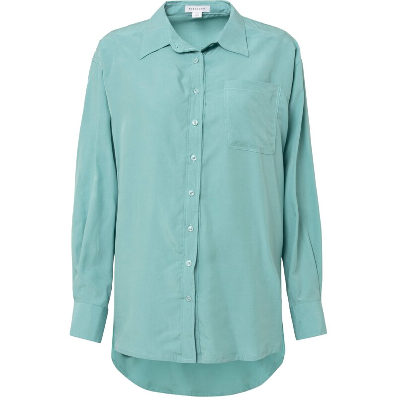 Warehouse Blúzka modrozelená 63209325