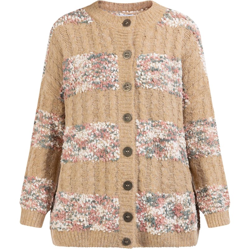 usha FESTIVAL Kardigán béžová / zmiešané farby 63142737