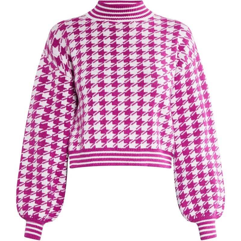 faina Sveter fuksia / biela 54235417