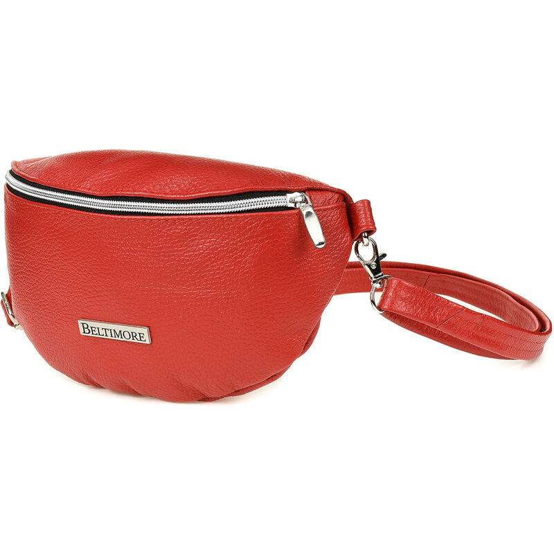 Beltimore Kožená dámska červená ľadvinka ANNIE 66572187