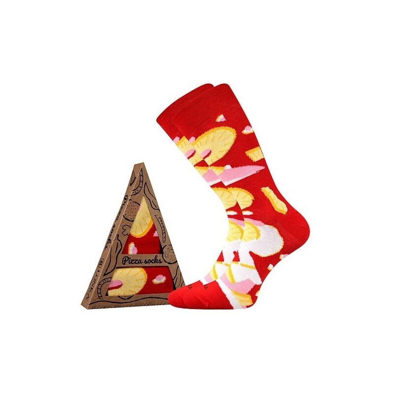 PIZZA veselé ponožky Lonka Hawaii 42-45 1 pár 36289621
