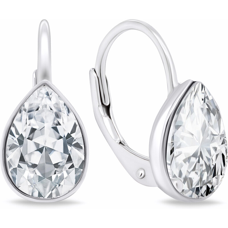 Brilio Silver Originálne strieborné náušnice so zirkónmi EA671W 66600282