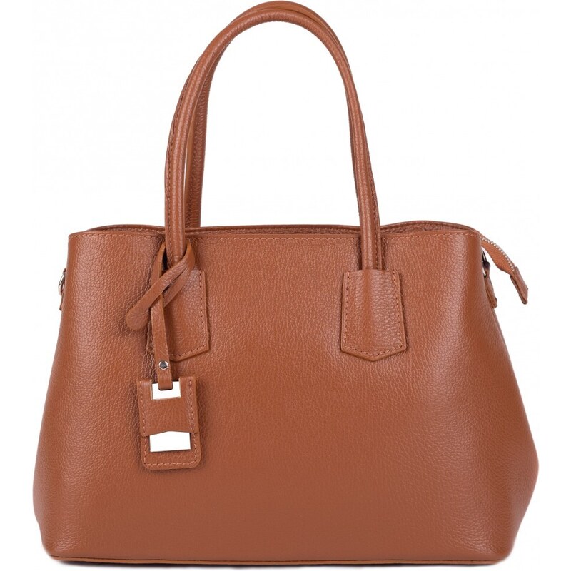 SEGALI Dámska kožená kabelka Donna Cognac 66596286