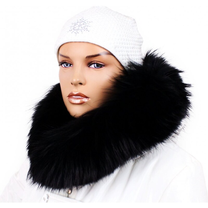 Sikora Kožušinový lem na kapucňu - golier medvedíkovec M 58/26 (56 cm) 67308972