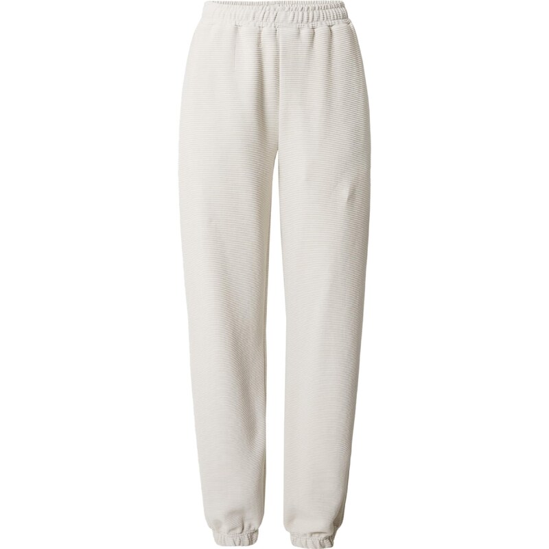 LENI KLUM x ABOUT YOU Nohavice Lola svetlosivá / šedobiela 36363233