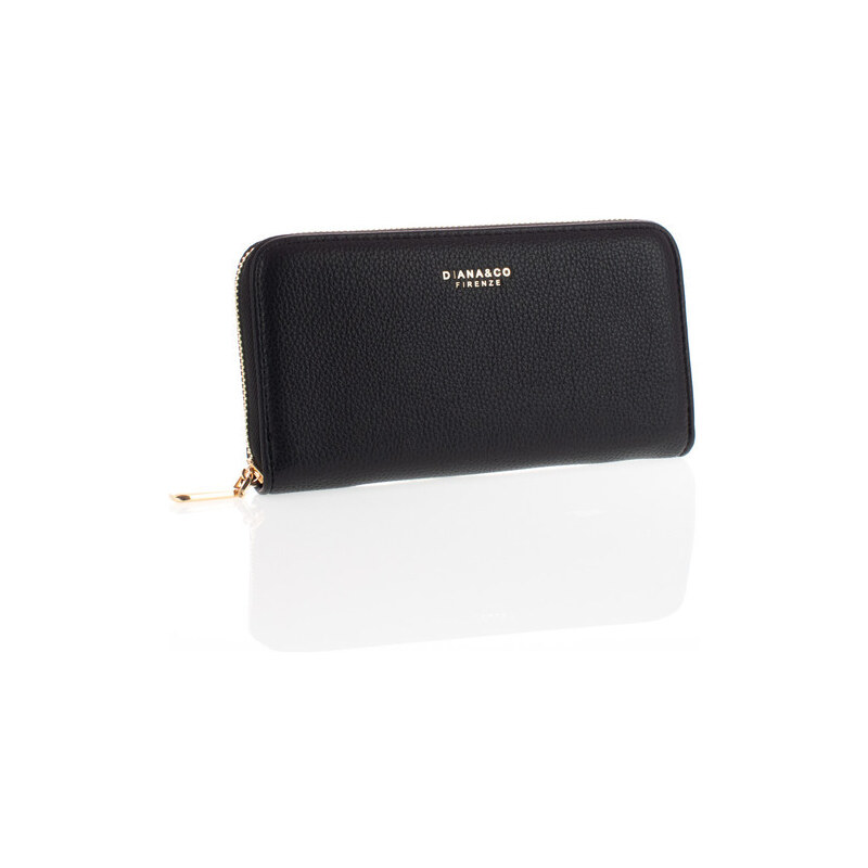 DIANA&CO Peňaženka - DianaCo zipsová jesenná edícia čierna 36318309