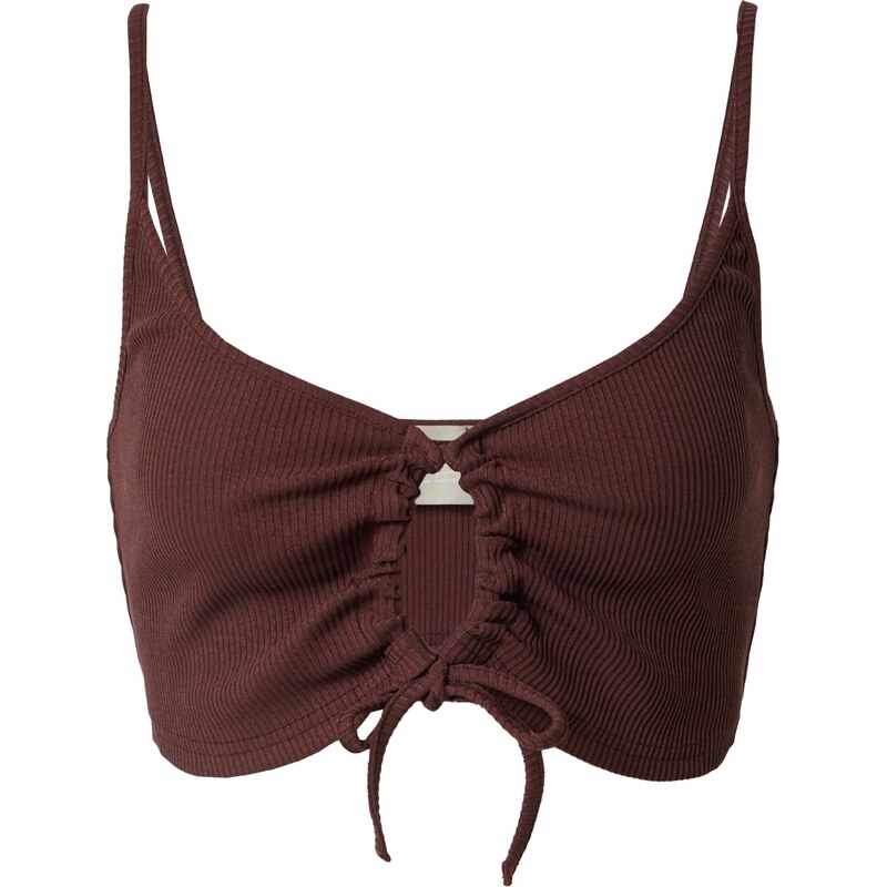 ABOUT YOU x Sofia Tsakiridou Top čokoládová 63143199