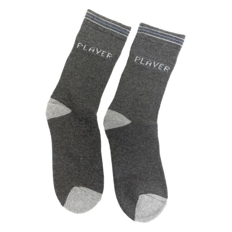 AURA.VIA Tmavosivé ponožky LUCKY 36333573