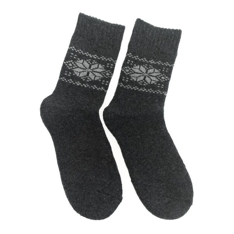 AURA.VIA Tmavosivé ponožky ERDE 36333656