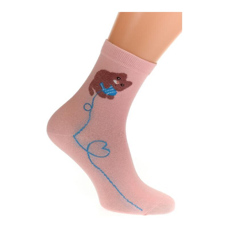 AURA.VIA Ružové ponožky HERTZ 36333721