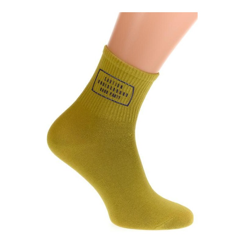 AURA.VIA Horčicové ponožky HARD 36333735