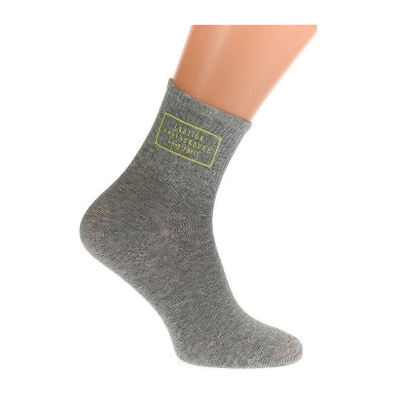 AURA.VIA Sivé ponožky HARD 36333738