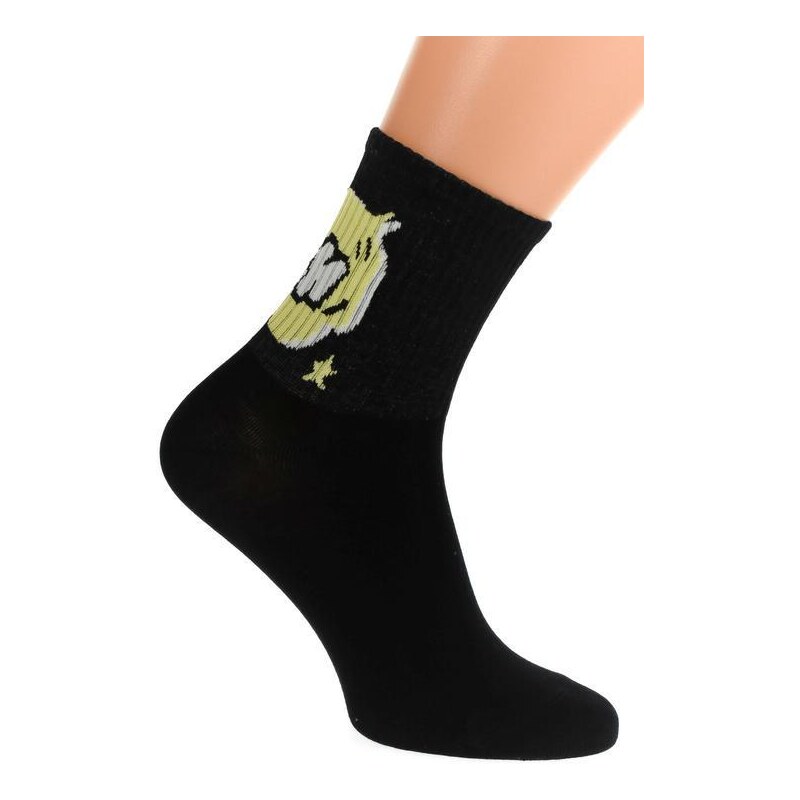 AURA.VIA Čierne ponožky RAD 36333749