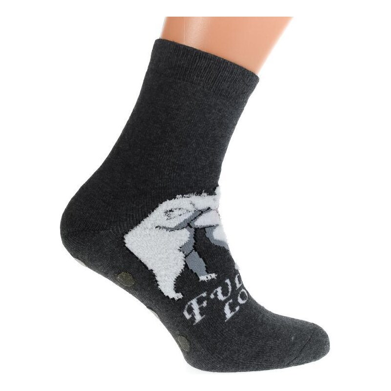 AURA.VIA Termo tmavosivé ponožky SNOW 36333745