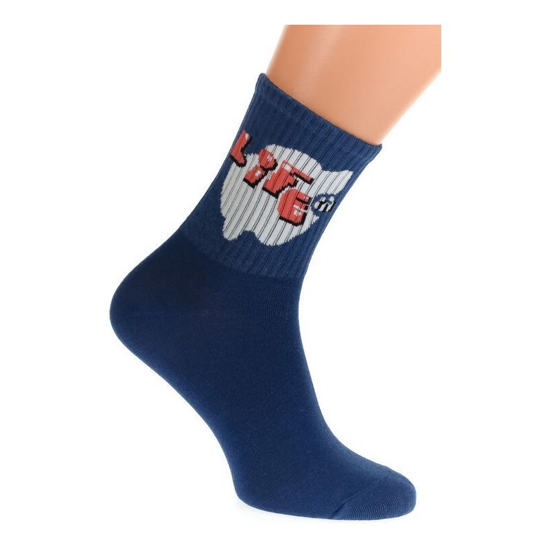 AURA.VIA Modré ponožky RAD 36333751