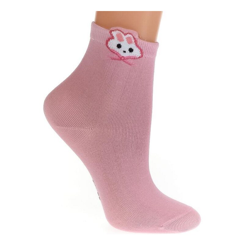 AURA.VIA Ružové ponožky GINA 36333775