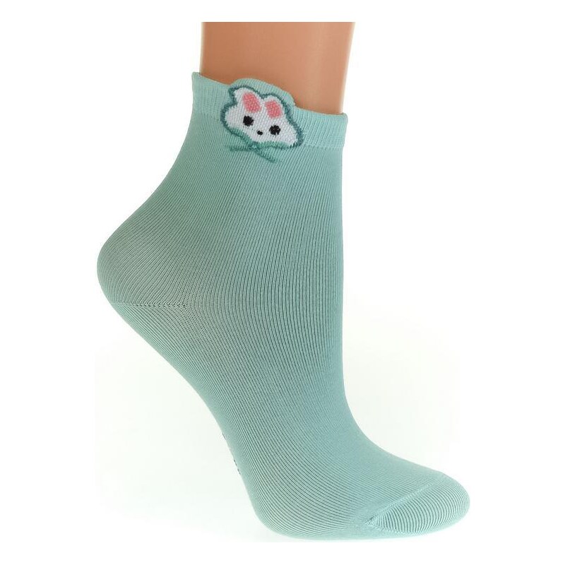 AURA.VIA Zelené ponožky GINA 36333777