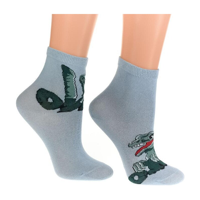 AURA.VIA Modré ponožky JINNY 36333781