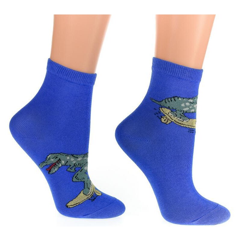 AURA.VIA Modré ponožky JINNY 36333784