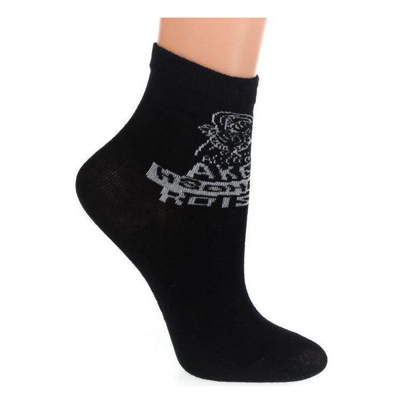 AURA.VIA Čierne ponožky JINNY 36333785