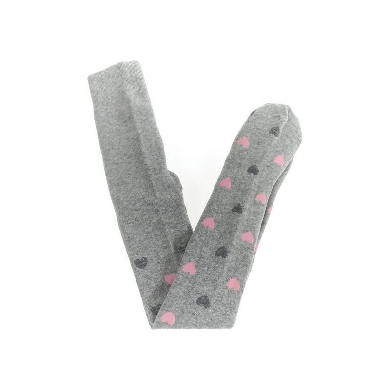 AURA.VIA Detské sivé pančuchy LOVE 36333830
