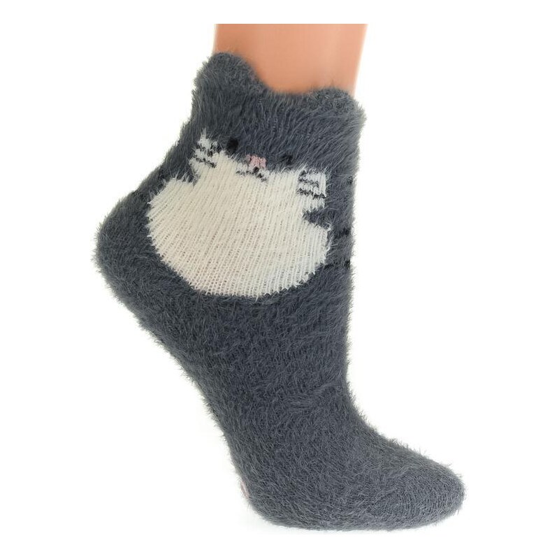 AURA.VIA Termo sivé ponožky ANY 36333827