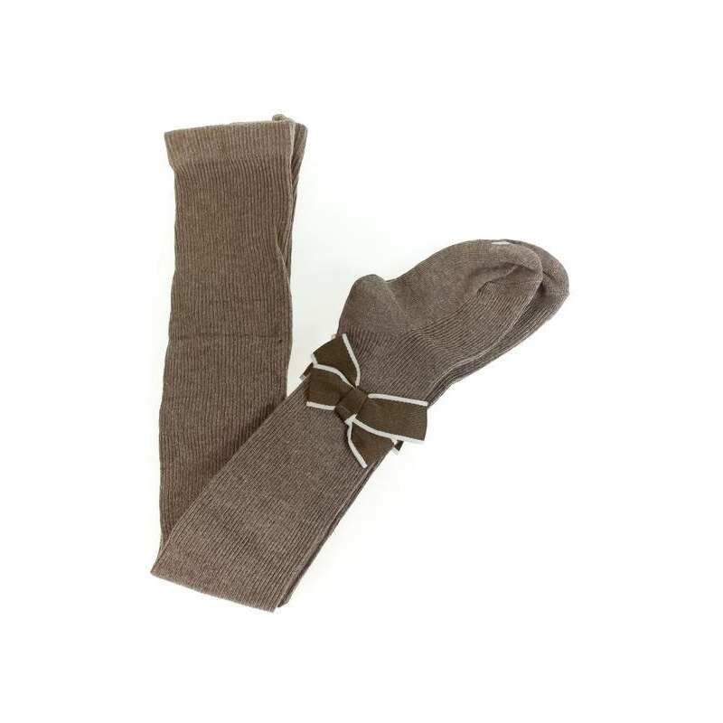 AURA.VIA Detské hnedé pančuchy BANS 36333848