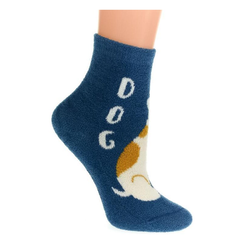 AURA.VIA Termo tmavomodré ponožky BILS 36333866