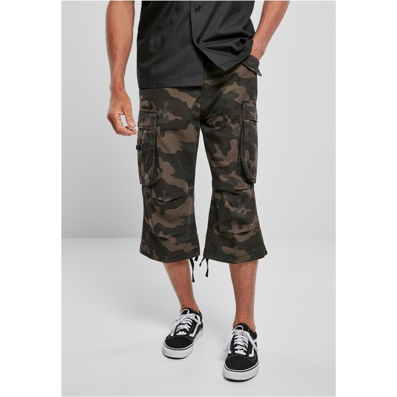 Brandit Mens 3/4 Pants Industry Vintage Dark/Camouflage 50500978