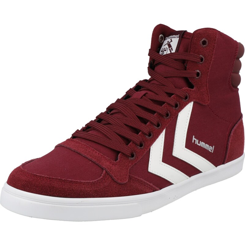 Hummel Športová obuv Slimmer Stadil bordová / biela 37428609