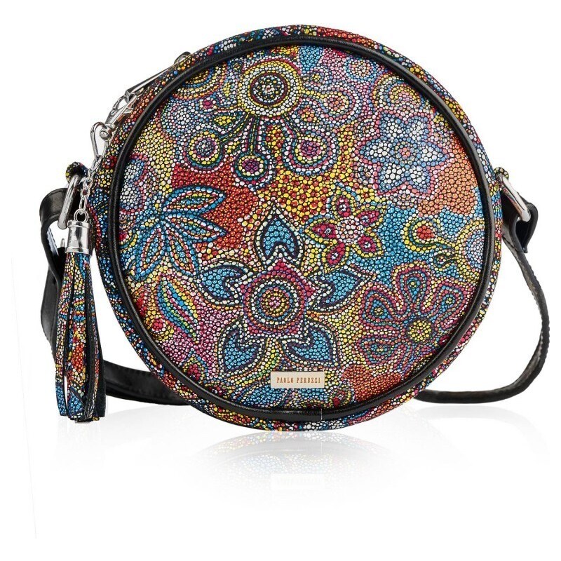 Paolo Peruzzi Okrúhla kabelka na rameno Z-11-O | farebná Z-11-O 36411689