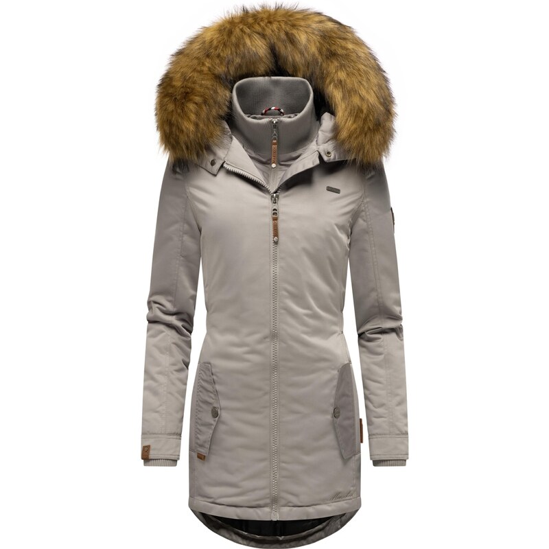 MARIKOO Zimný kabát Sanakoo béžová 54239117