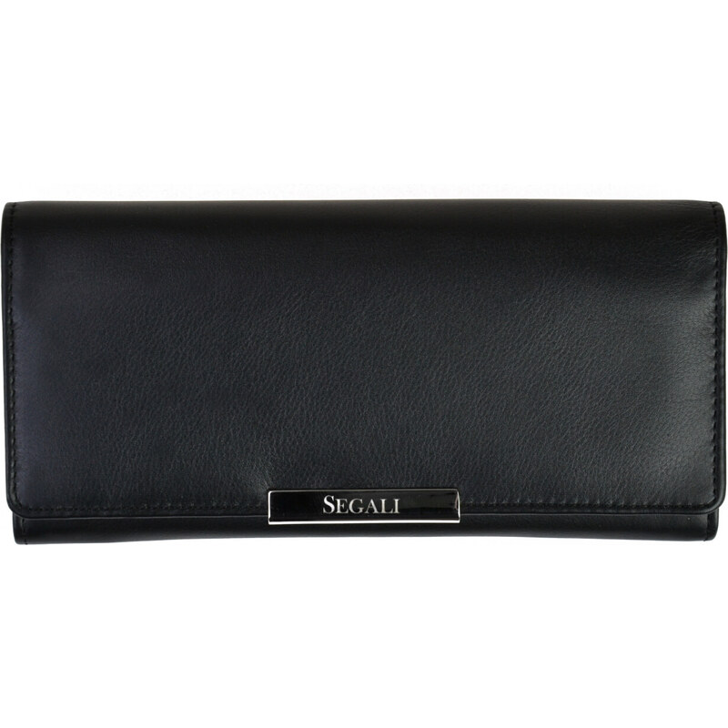 SEGALI Dámska kožená peňaženka 7066 black 66594723