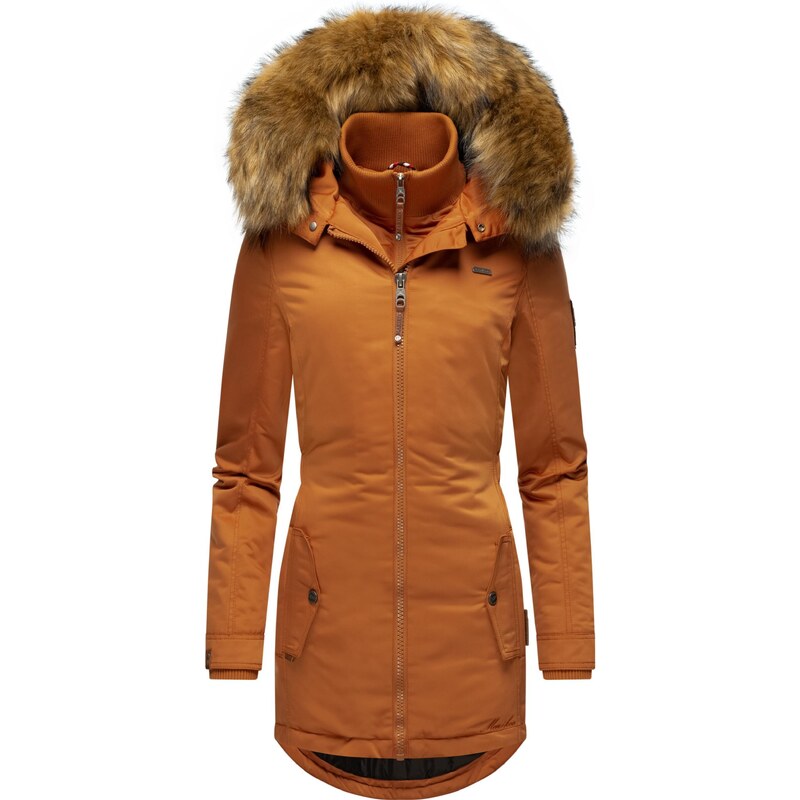 MARIKOO Zimný kabát Sanakoo hrdzavohnedá 54239104