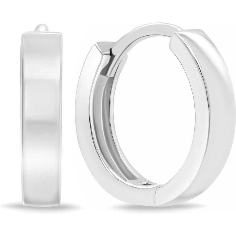 Brilio Silver Minimalistické strieborné náušnice EA687W 66584143