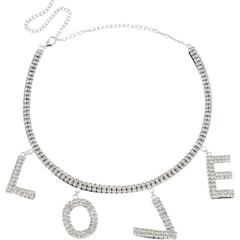 Katy Perry exclusive for ABOUT YOU Retiazka Ashley strieborná 36429807