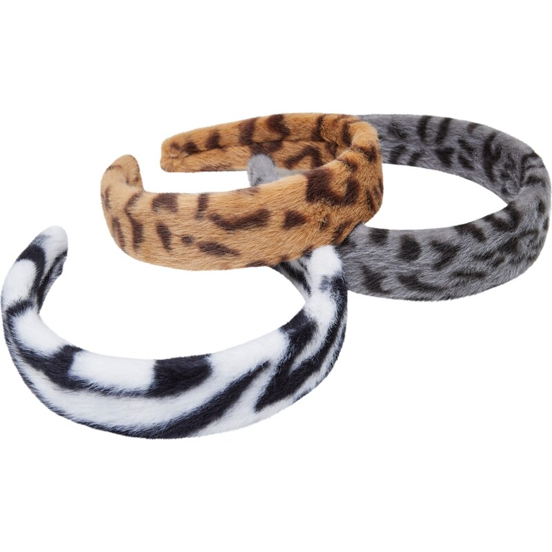 Urban Classics Bižutéria do vlasov béžová / svetlosivá / tmavosivá / 57046897